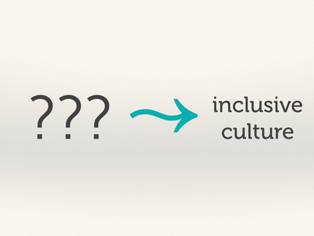 What creates an inclusive culture?