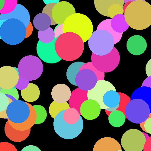 A different set of circles and colours.