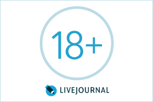 A warning from LiveJournal that this image is “18+”.