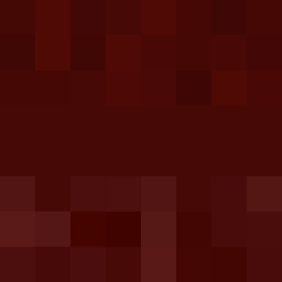 Dark red coloured squares with a horizontal dark red stripe. The squares on the bottom have slightly more variety than the top.