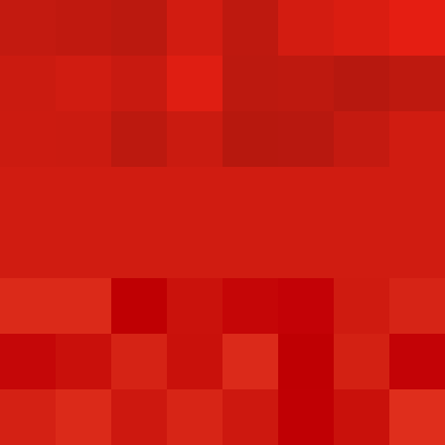 Brighter red coloured squares, with the top and bottom looking about the same